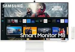 Монитор 32″Samsung Smart monitor M8 S32CM801UI VA 3840x2160 4ms HDMI, USB Type-C (LS32CM801UIXCI)