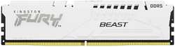 Модуль памяти DIMM 16Gb DDR5 PC48000 6000MHz Kingston Fury Beast White (KF560C40BW / 16) (KF560C40BW-16)