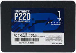 Внутренний SSD-накопитель 1000Gb Patriot Memory P220 P220S1TB25 SATA3 2.5″