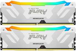 Модуль памяти DIMM 32Gb 2х16Gb DDR5 PC51200 6400MHz Kingston Fury Renegade RGB (KF564C32RWAK2-32)