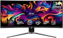 Монитор 34″MSI MAG 341CQPX OLED 3440x1440 0.03ms HDMI, DisplayPort, USB Type-C