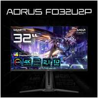 Монитор 32″Gigabyte AORUS FO32U2P OLED 3840x2160 0.03ms HDMI, DisplayPort, USB Type-C