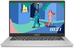 Ноутбук MSI Modern 14 C13M-1090XRU Core i7 1355U / 16Gb / 512Gb SSD / 14″FullHD / DOS Urban Silver (9S7-14J111-1090)