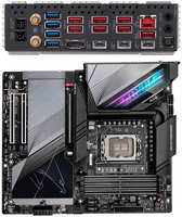 Материнская плата Gigabyte Z790 AORUS Master X Z790 Socket-1700 4xDDR5, 4xSATA3, RAID, 5xM.2, 3xPCI-E16x, 11xUSB3.2, 3xUSB3.2 Type-C, DP, WiFi, 10Glan, E-ATX