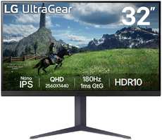 Монитор 32″LG UltraGear 32GS85Q-B IPS 2560x1440 1ms HDMI, DisplayPort