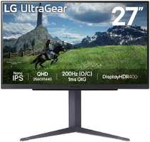 Монитор 27″LG UltraGear 27GS85Q-B IPS 2560x1440 1ms HDMI, DisplayPort (27GS85Q-B.ARUZ)