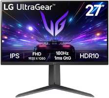 Монитор 27″LG UltraGear 27GS65F-B IPS 1920x1080 1ms HDMI, DisplayPort