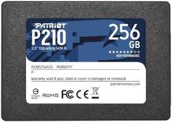 Внутренний SSD-накопитель 256Gb PATRIOT P210 P210S256G25 SATA3 2.5″