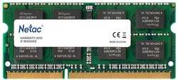 Модуль памяти SO-DIMM DDR3L 4Gb PC12800 1600Mhz Netac (NTBSD3N16SP-04)