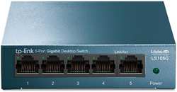 Коммутатор TP-LINK LS105G неуправляемый 5 портов 10/100/1000Мбит/с