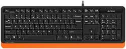 Клавиатура A4Tech Fstyler FK10 Black / Orange (1147534)
