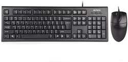 Клавиатура+мышь A4Tech KR-8520D Black (477615)
