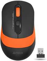 Мышь беспроводная A4Tech Fstyler FG10 Black / Orange Wireless (1147568)