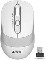 Мышь беспроводная A4Tech Fstyler FG10S White / Grey silent Wireless (1204069)