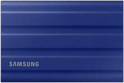Внешний SSD-накопитель 1Tb Samsung T7 Shield MU-PE1T0R / WW (SSD) USB 3.2 Type C Синий (MU-PE1T0R/WW)