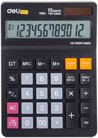 Калькулятор Deli EM01420 черный 12-разр