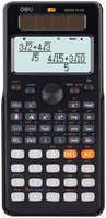 Калькулятор Deli ED82ES черный 10+2-разр