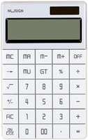 Калькулятор Deli Nusign ENS041WHITE белый 12-разр