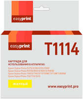 Картридж EasyPrint IE-T1114 (C13T0814 / T1114) для Epson Stylus Photo R390 / RX690, желтый, с чипом