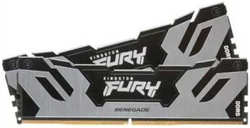 Модуль памяти DIMM 32Gb 2х16Gb DDR5 PC51200 6400MHz Kingston Fury Renegade Silver (KF564C32RSK2 / 32) (KF564C32RSK2-32)