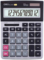 Калькулятор Deli E1672 серебристый 12-разр