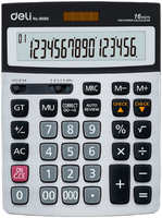 Калькулятор Deli E39265 серый 16-разр