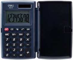 Калькулятор Deli E39219 серый 8-разр