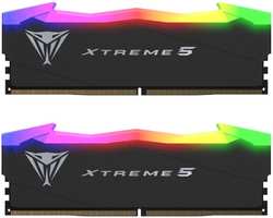 Модуль памяти DIMM 48Gb 2х24Gb DDR5 PC64000 8000MHz PATRIOT Viper Xtreme 5 RGB (PVXR548G80C38K)