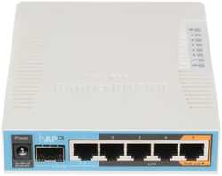 Беспроводной маршрутизатор MikroTik RB962UiGS-5HacT2HnT 802.11ac 2.4 и 5ГГц 5xGLAN USB
