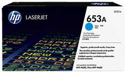 Картридж HP CF321A №653A Cyan для Color LaserJet Flow M680z / M680dn / M680f (16000стр)