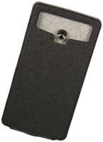 Чехол для мобильного телефона Partner Flip-case размер 4.2″, черный (ПР031165)