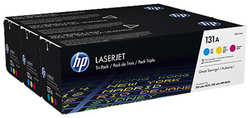 Набор картриджей HP U0SL1AM №131A для LaserJet Pro 200 color M251 / M251n / M251nw / M276 / M276n / M276nw (CF211A+CF212A+CF213A)