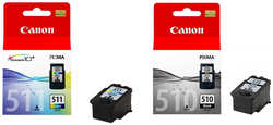 Набор картриджей Canon PG-510/CL-511 Multipack, PG-510 и CL-511 в одной упаковке