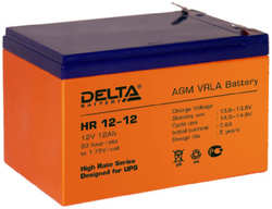 Батарея Delta HR 12-12, 12V 12Ah (Battery replacement APC rbc4, rbc6 151мм/98мм/95мм)