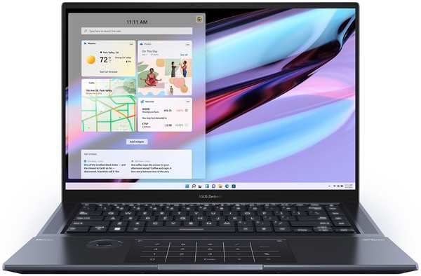 Ноутбук ASUS Zenbook Pro 16X OLED UX7602VI-MY034X 90NB10K1-M001F0 (16″, Core i9 13900H, 32Gb/ SSD 2048Gb, GeForce® RTX 4070 для ноутбуков) Черный 1450527