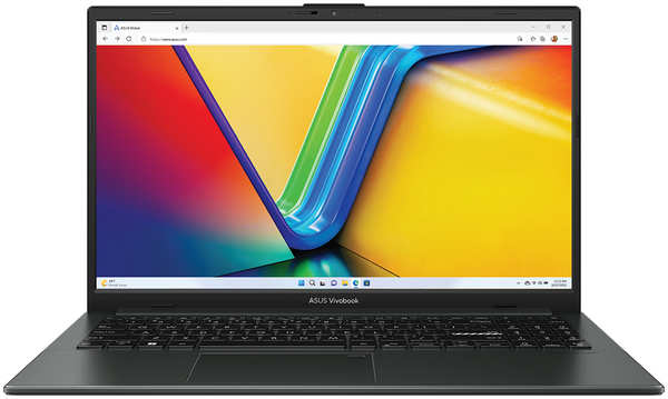 Ноутбук ASUS VivoBook Go 15 E1504FA-BQ090 90NB0ZR2-M00L10 (15.6″, Ryzen 5 7520U, 8Gb/ SSD 512Gb, Radeon Graphics) Черный 1451903