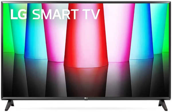 Телевизор LG 32 LED, HD, Smart TV (webOS), Звук(2x5 Вт), 2xHDMI, 1xUSB, 1xRJ-45, Черный, 32LQ570B6LA 1455262