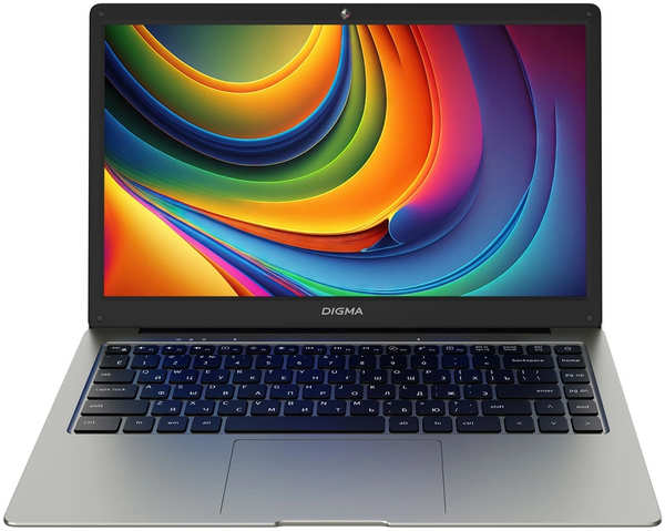 Ноутбук DIGMA EVE C4403 DN14CN-4BXW04 (14″, Celeron Dual Core N4000, 4Gb/ SSD 128Gb, UHD Graphics 600) Серый 1455707