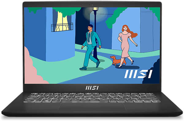 Ноутбук MSI Modern 14 C7M-238RU 9S7-14JK12-238 (14″, Ryzen 5 7530U, 8 ГБ/ SSD 512 ГБ, Radeon Graphics)