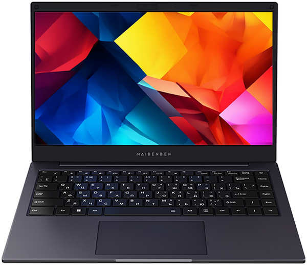 Ноутбук MAIBENBEN S14A S14A-R545UMA1SLURE0 (14″, Ryzen 5 Pro 4650U, 8Gb/ SSD 256Gb, Radeon Graphics) синий 14848094