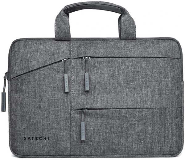 Сумка 15” Satechi Water-Resistant Laptop Carrying Case, Нейлон, Серый ST-LTB15 1499277