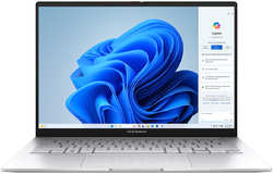 Ноутбук ASUS Zenbook 14 OLED UX3405MA-QD488W 90NB11R2-M00SS0 (14″, Core Ultra 7 155H, 16Gb /  SSD 1024Gb, Arc Graphics) Серебристый