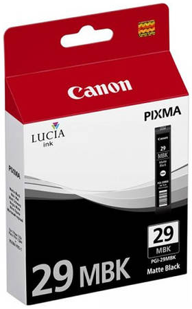 Canon Набор картриджей PGI-29 MBK многоцветный, 6 картриджей (4868B018) 18809369