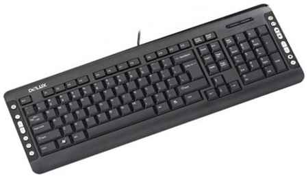 Клавиатура Delux K5015 Black PS/2 черный 19004058482