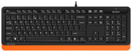 Клавиатура A4Tech Fstyler FK10 Orange-Black USB черный/оранжевый 19004147212