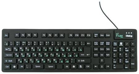 Клавиатура Dialog KFX-05U Black USB черный, русская 19004198082