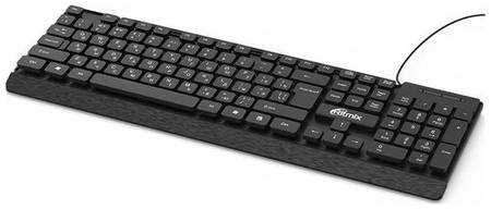 Клавиатура Ritmix RKB-107 Black USB черный, английская/русская (ANSI) 19004255162