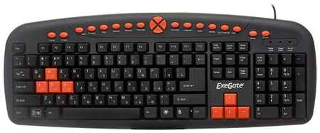 Клавиатура ExeGate LY-504M Black USB черный, русская 19004255611