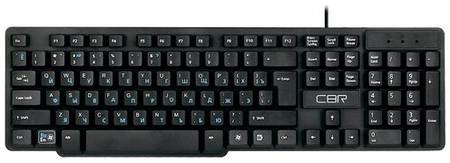 Клавиатура CBR KB 120 Black USB черный, русская 19004805283