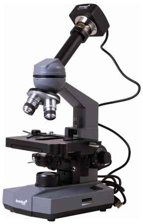 Микроскоп LEVENHUK D320L PLUS серый 19006810564